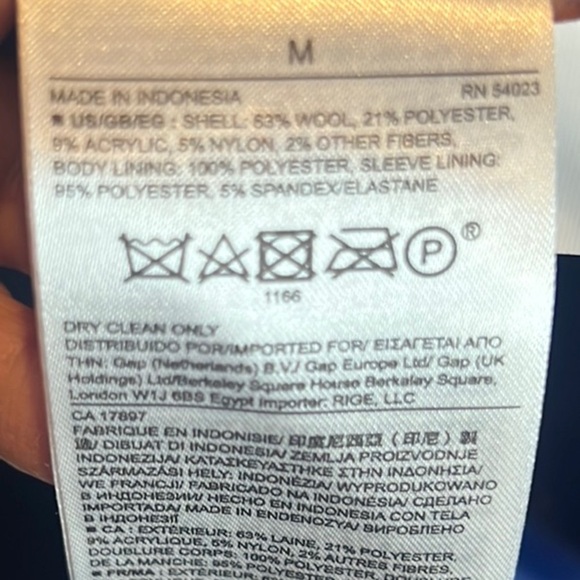 Banana Republic Blue Pea Coat - Picture 13 of 16